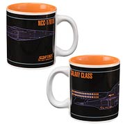 Star Trek Next Generation NCC-1701D 12 oz. Ceramic Mug